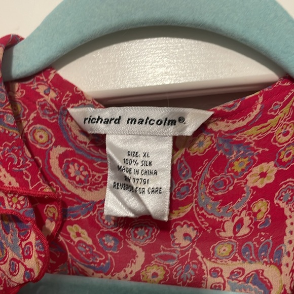 Richard Malcolm silk blouse - Picture 2 of 5